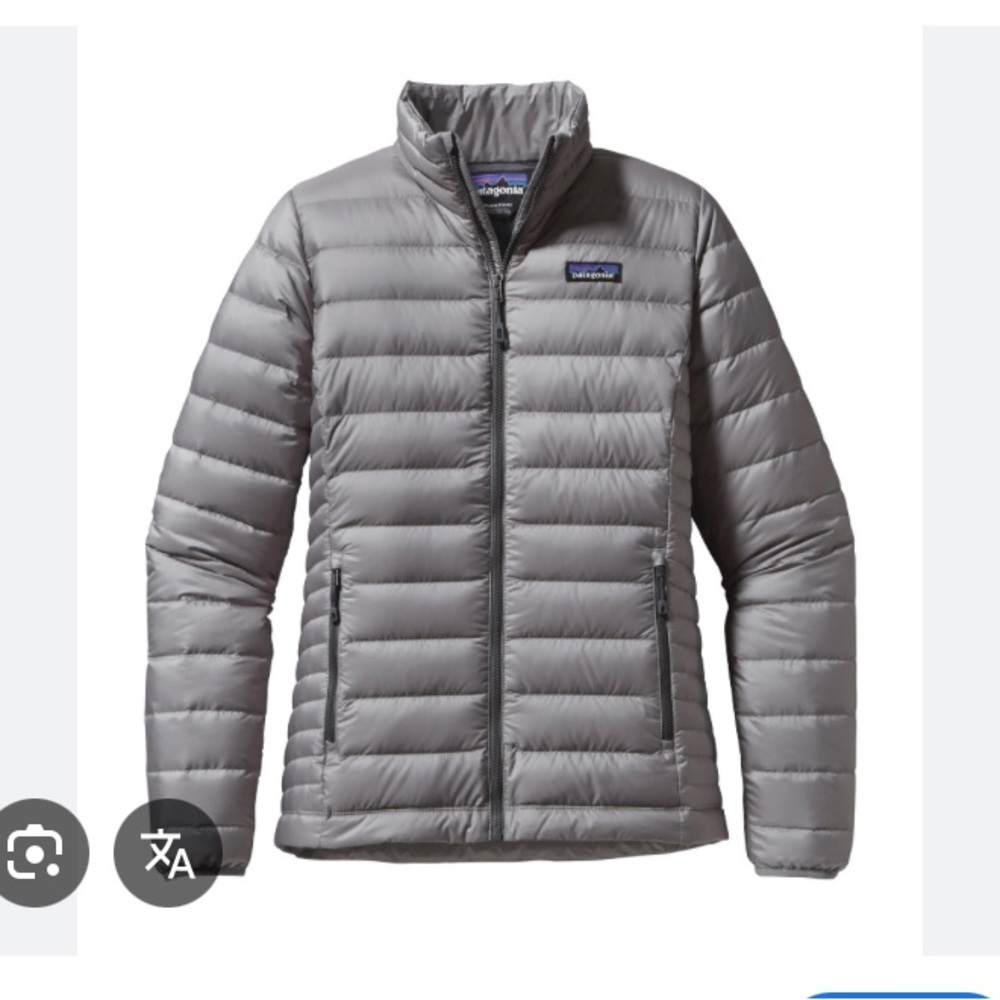 Patagonia Women's Grey Puffer Jacket